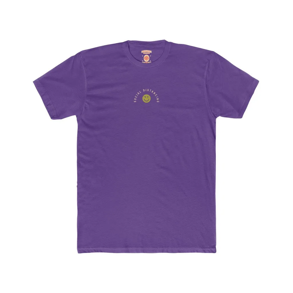 Social Distancing Retro Unisex Crew Neck Tee