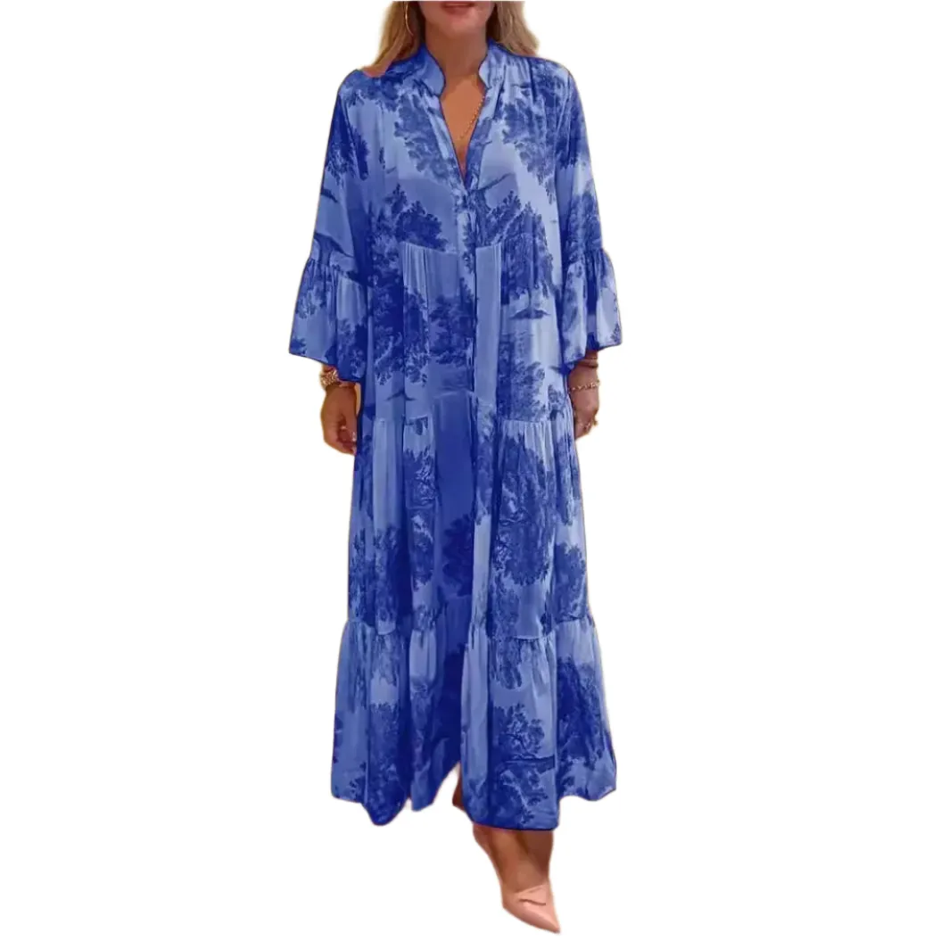 Sofia – Women's Relaxed Fit Printed Dress