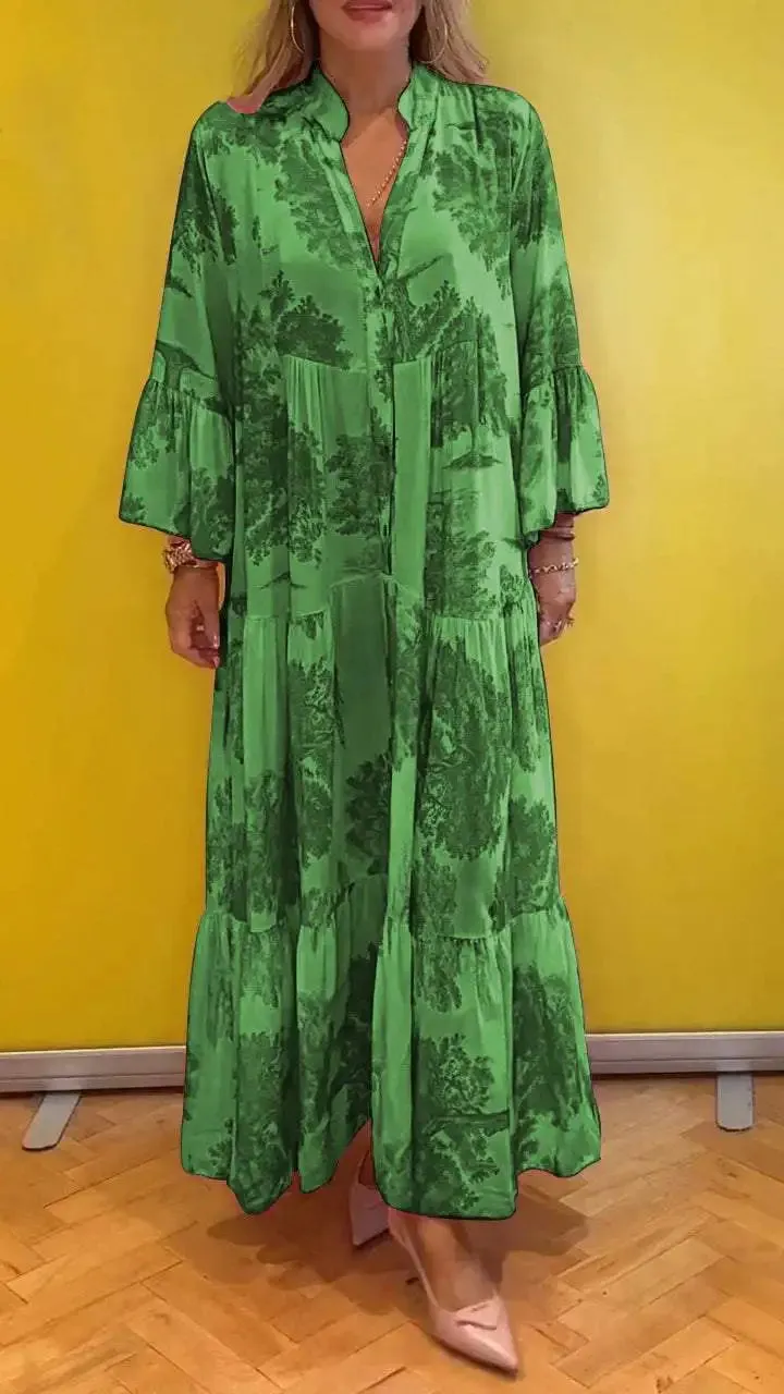 Sofia – Women's Relaxed Fit Printed Dress