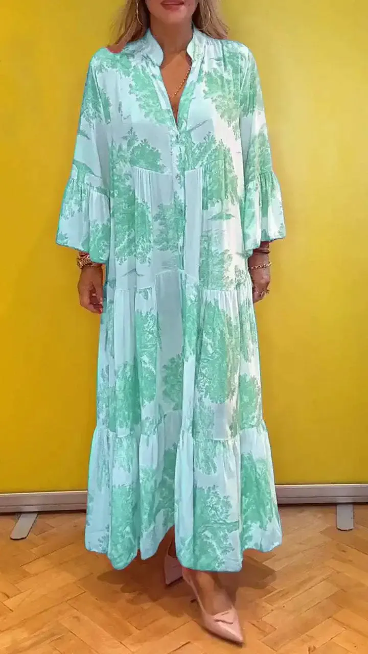 Sofia – Women's Relaxed Fit Printed Dress