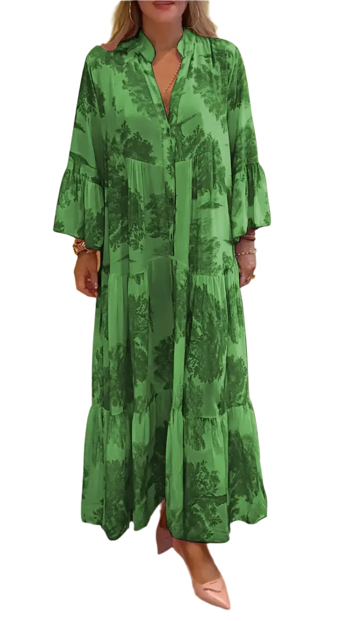 Sofia – Women's Relaxed Fit Printed Dress