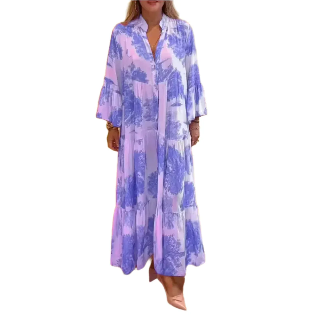 Sofia – Women's Relaxed Fit Printed Dress