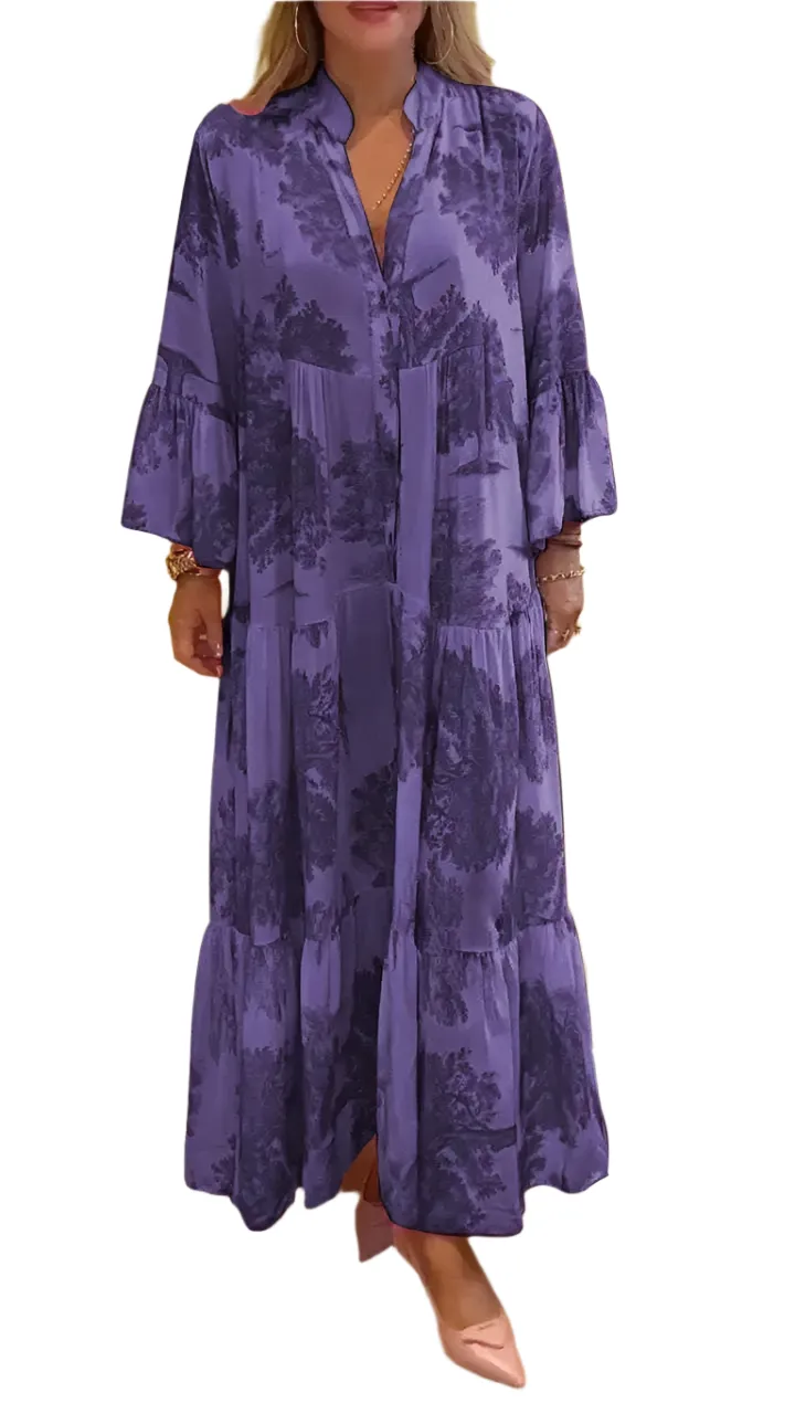 Sofia – Women's Relaxed Fit Printed Dress