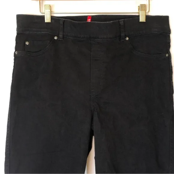 SPANX by Sara Blakely Ankle Skinny Jeans, Clean Black