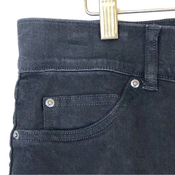 SPANX by Sara Blakely Ankle Skinny Jeans, Clean Black