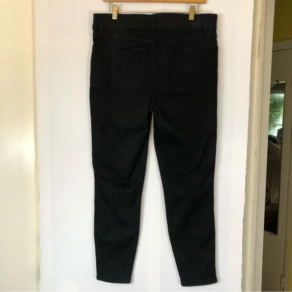 SPANX by Sara Blakely Ankle Skinny Jeans, Clean Black
