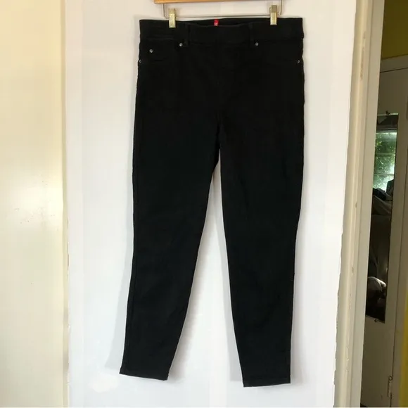 SPANX by Sara Blakely Ankle Skinny Jeans, Clean Black