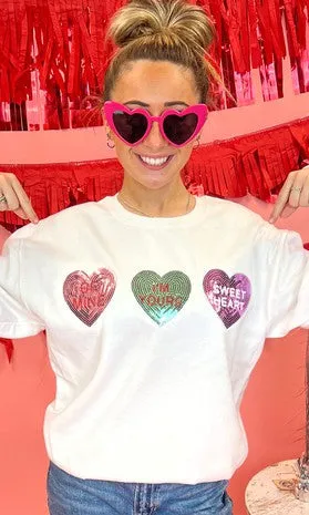 Sparkle Heart Sweatshirt