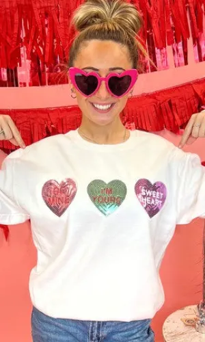 Sparkle Heart Sweatshirt