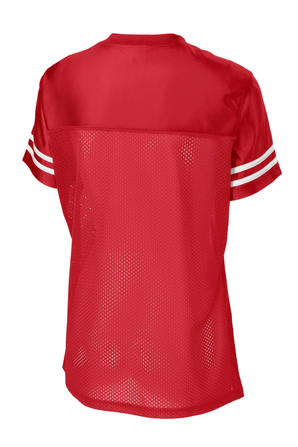 Sport-Tek Women's PosiCharge Replica Jersey. LST307 True Red/ White