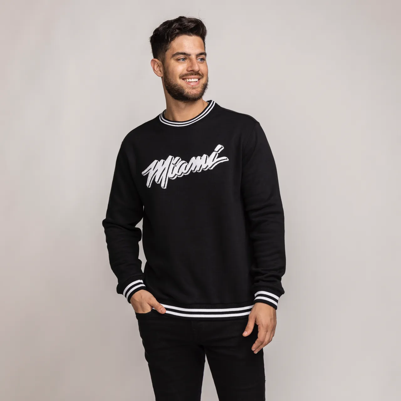 Stadium Essentials Miami HEAT Original Vice Club Level Crewneck