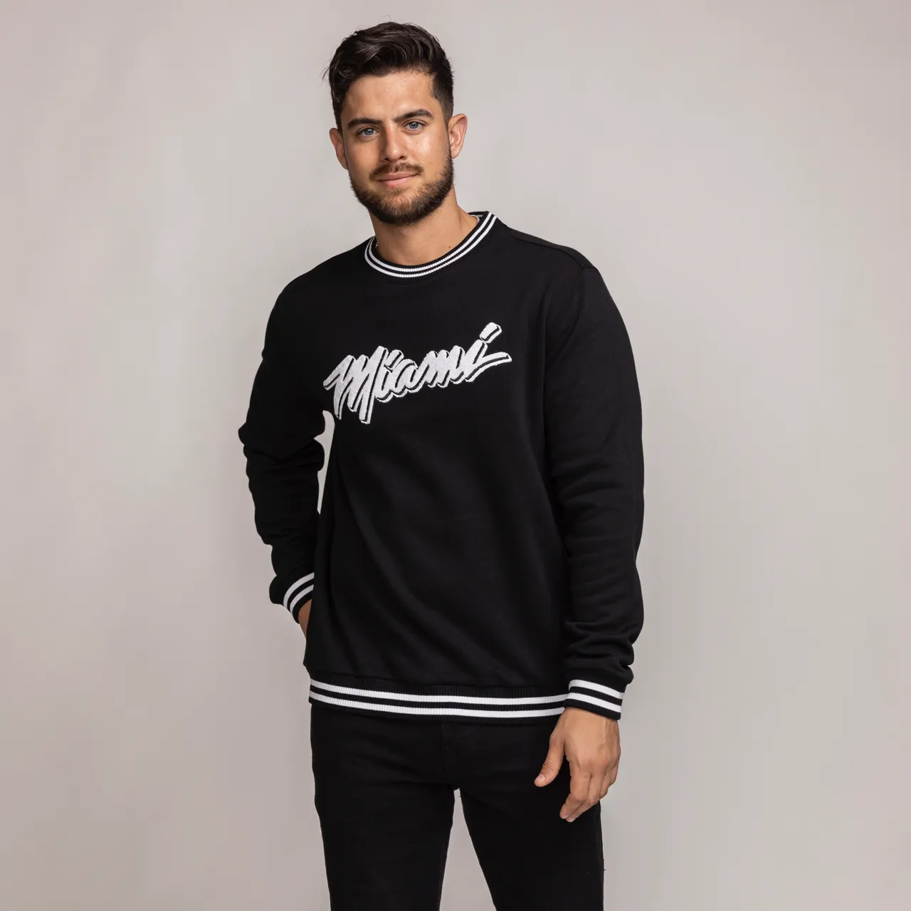 Stadium Essentials Miami HEAT Original Vice Club Level Crewneck