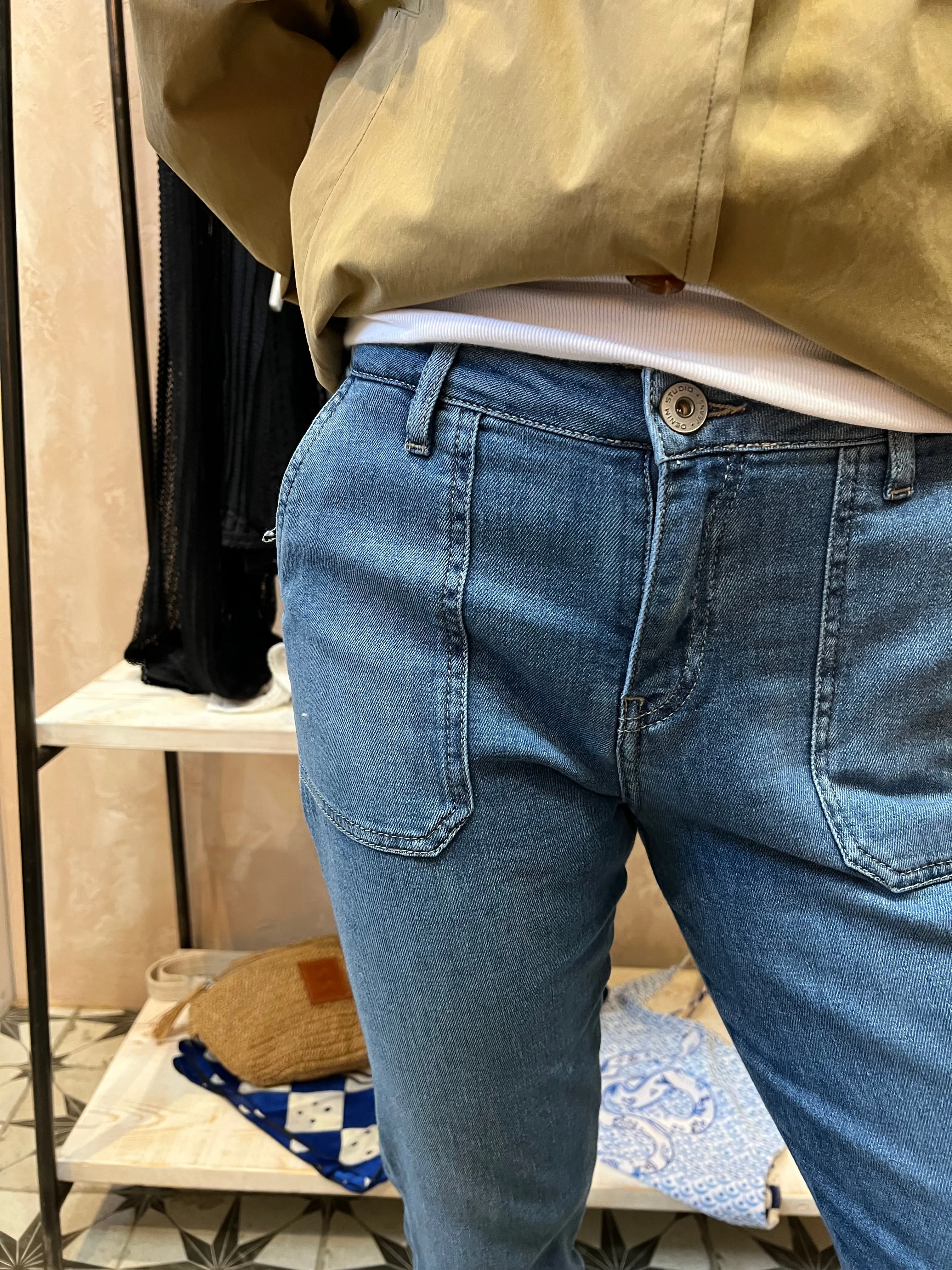 Steffi Jeans - Aged Wash