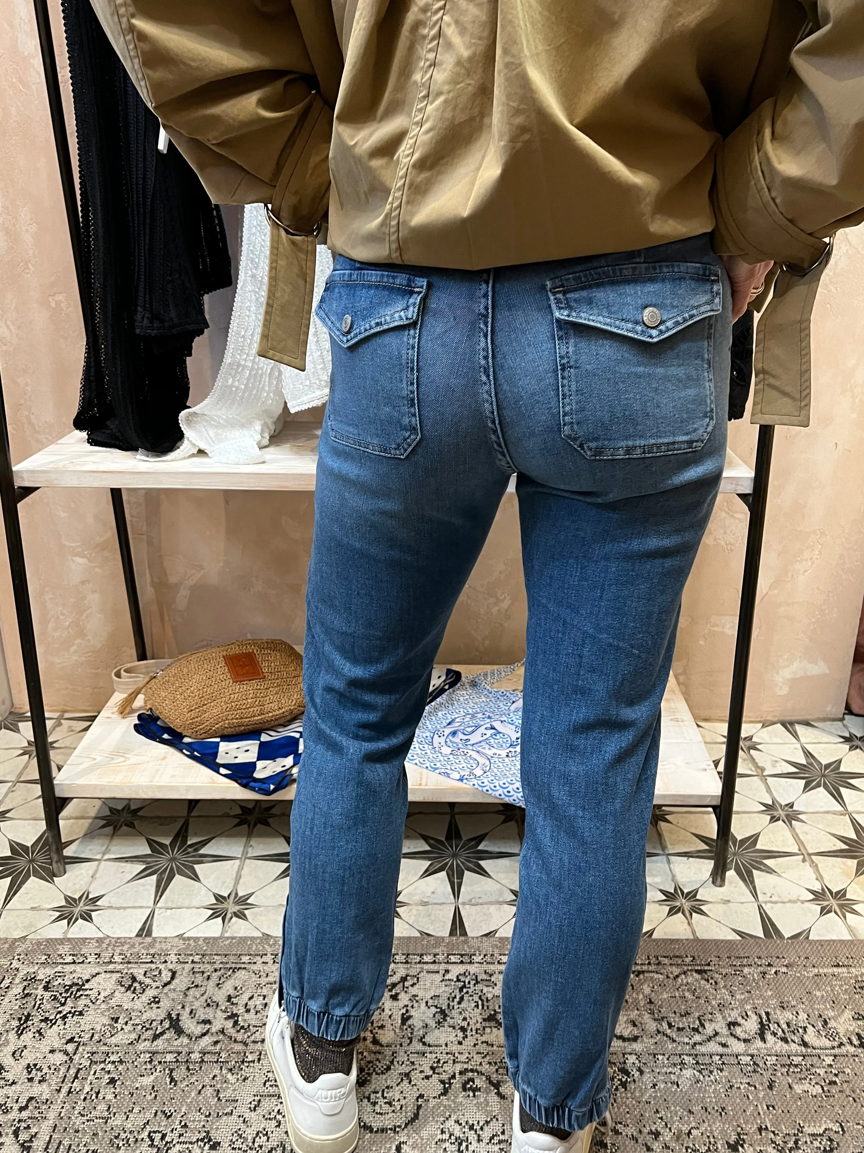 Steffi Jeans - Aged Wash
