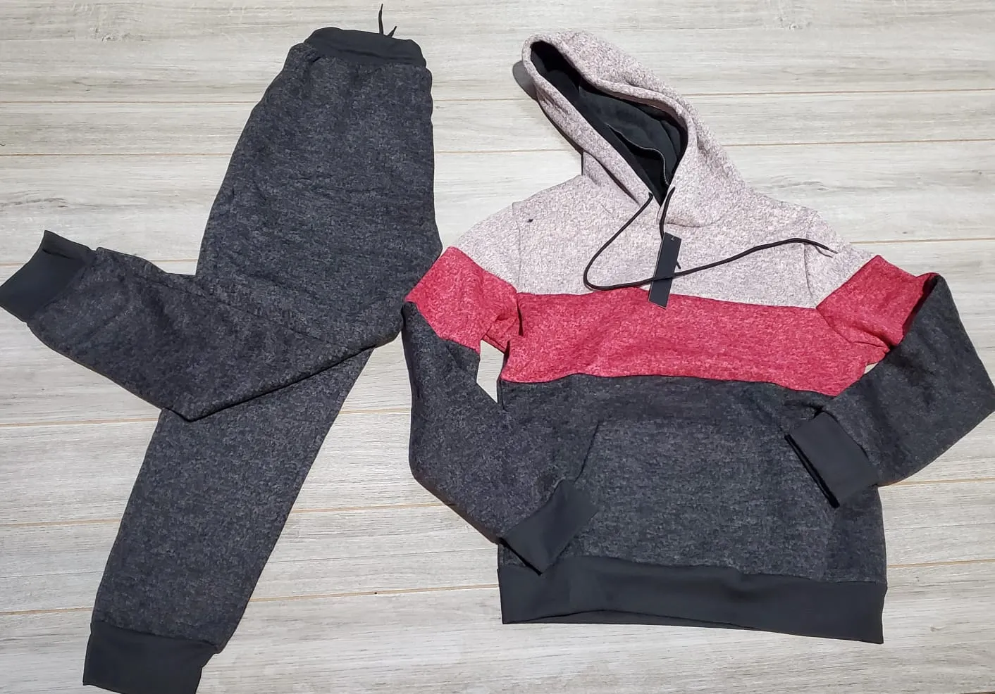 Stephanie set charcoal