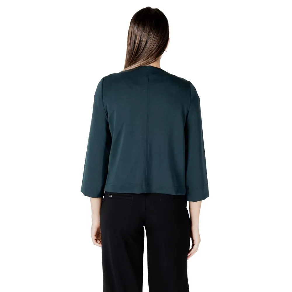 Street One Green Modal Jackets & Coat