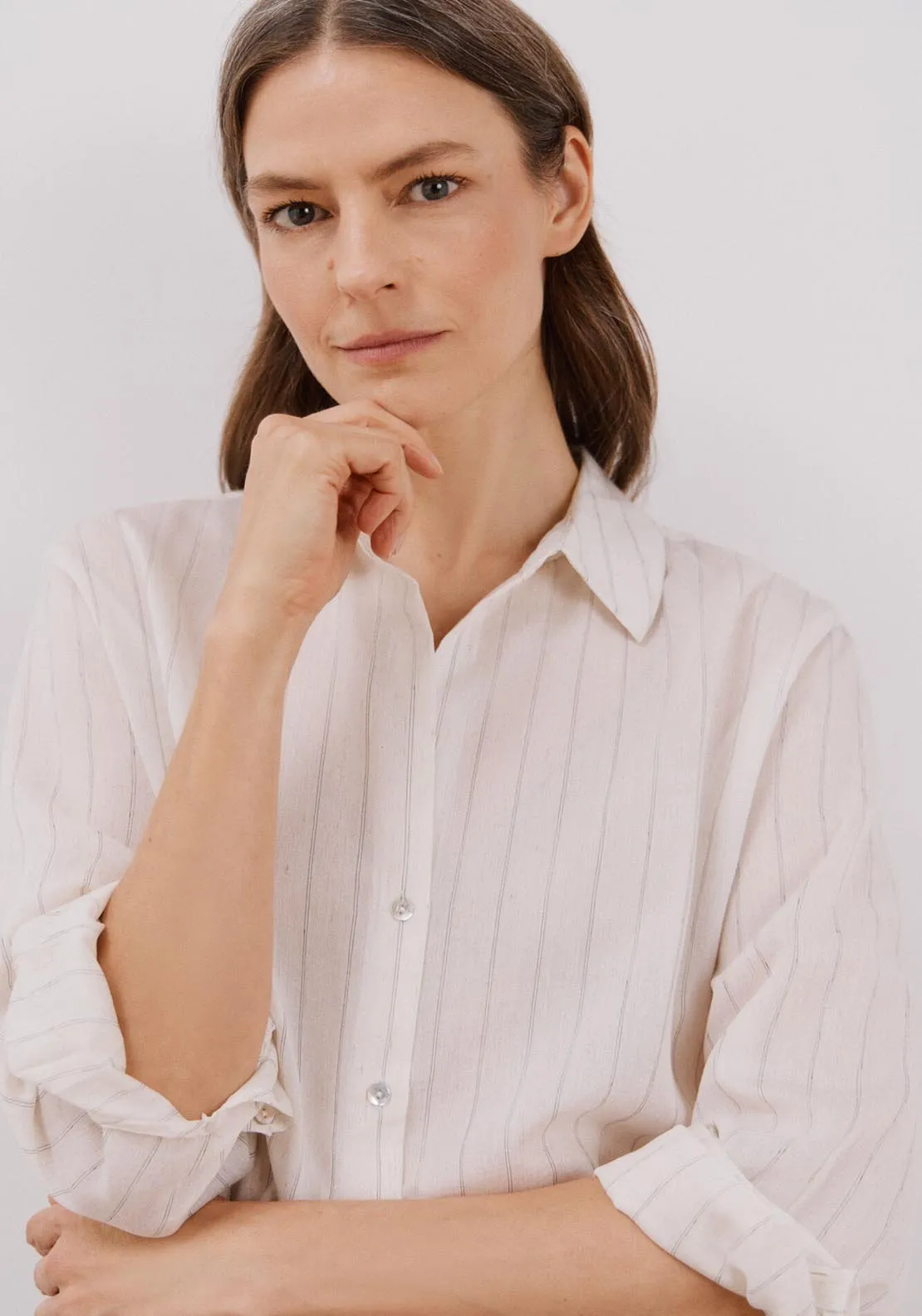 Striped Shirt - Sand