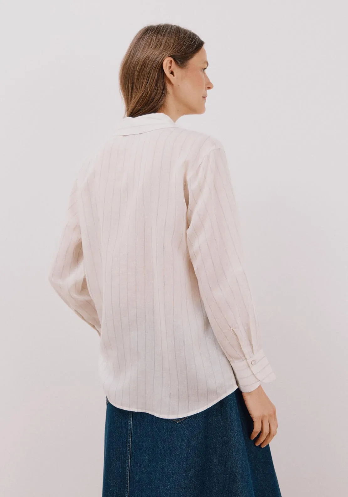 Striped Shirt - Sand
