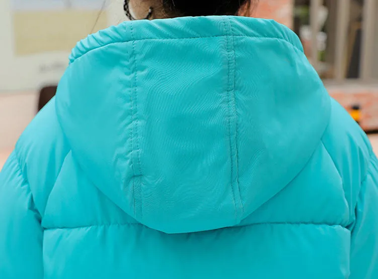 Stylish Relaxed-fit Full Zip Puffer Jacket for Women