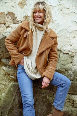 SUEDETTE BOMBER JACKET