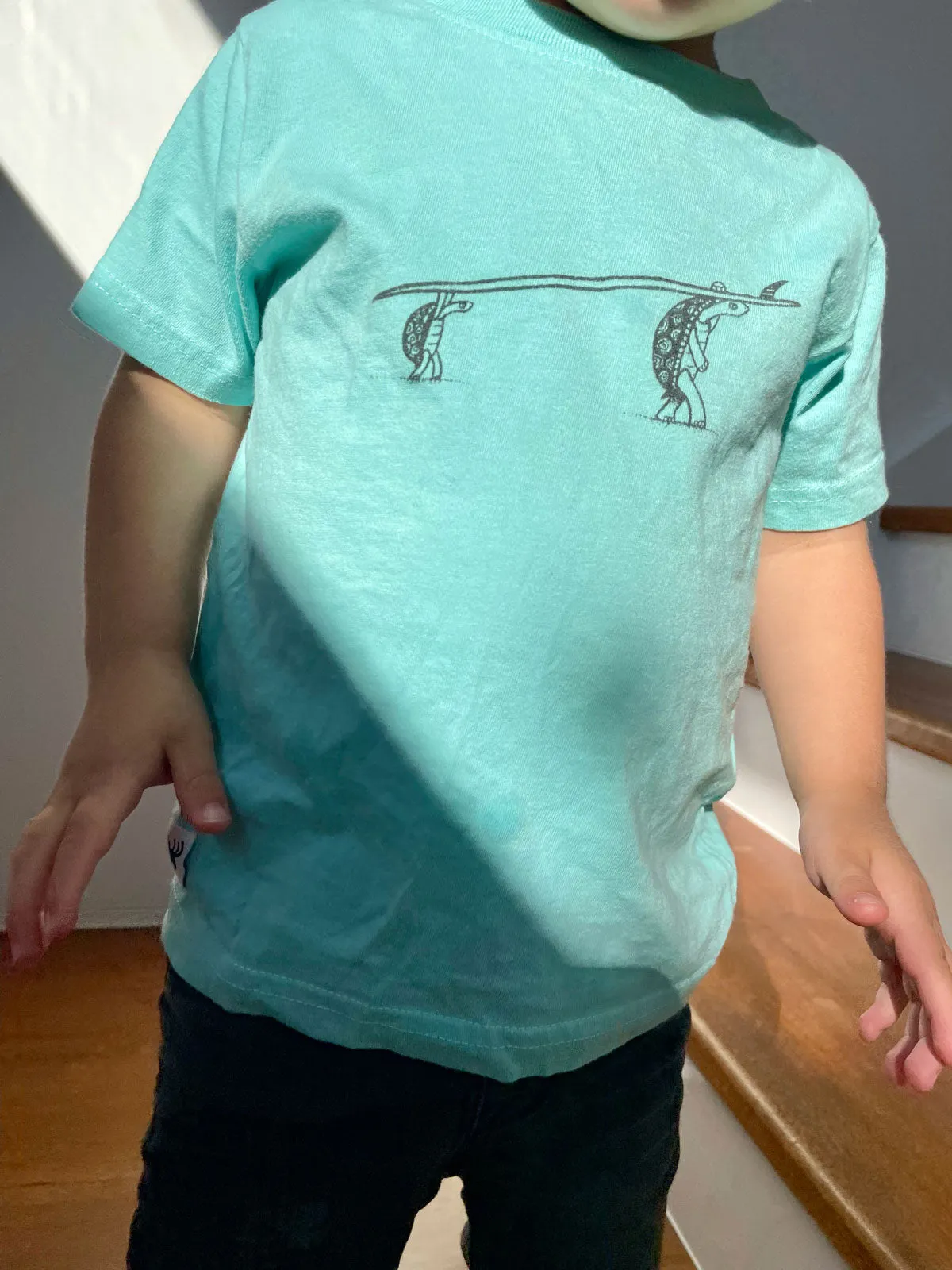 Surf Tripping Turtles Kid's T-Shirt