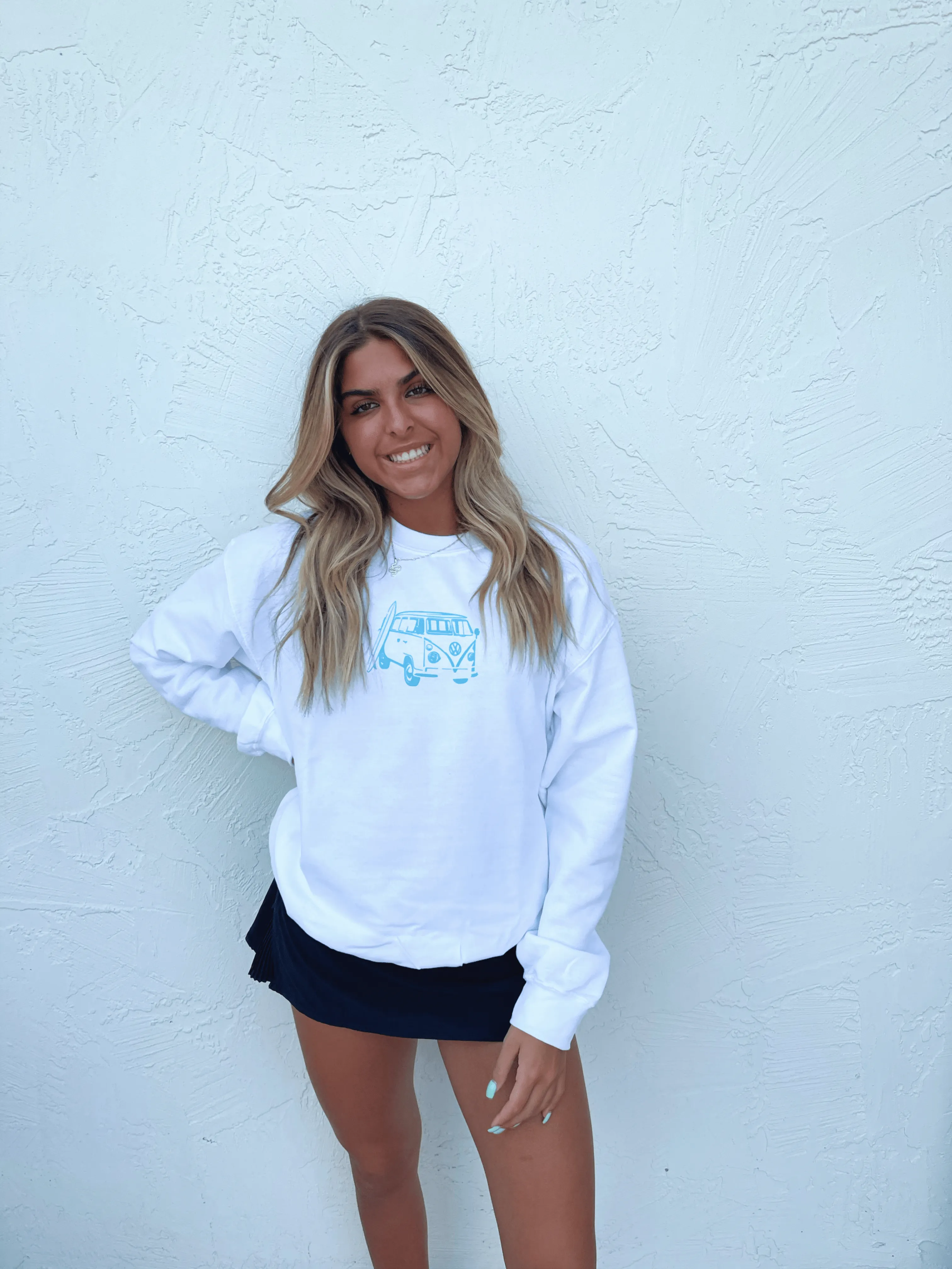 Surfboard Van Crewneck