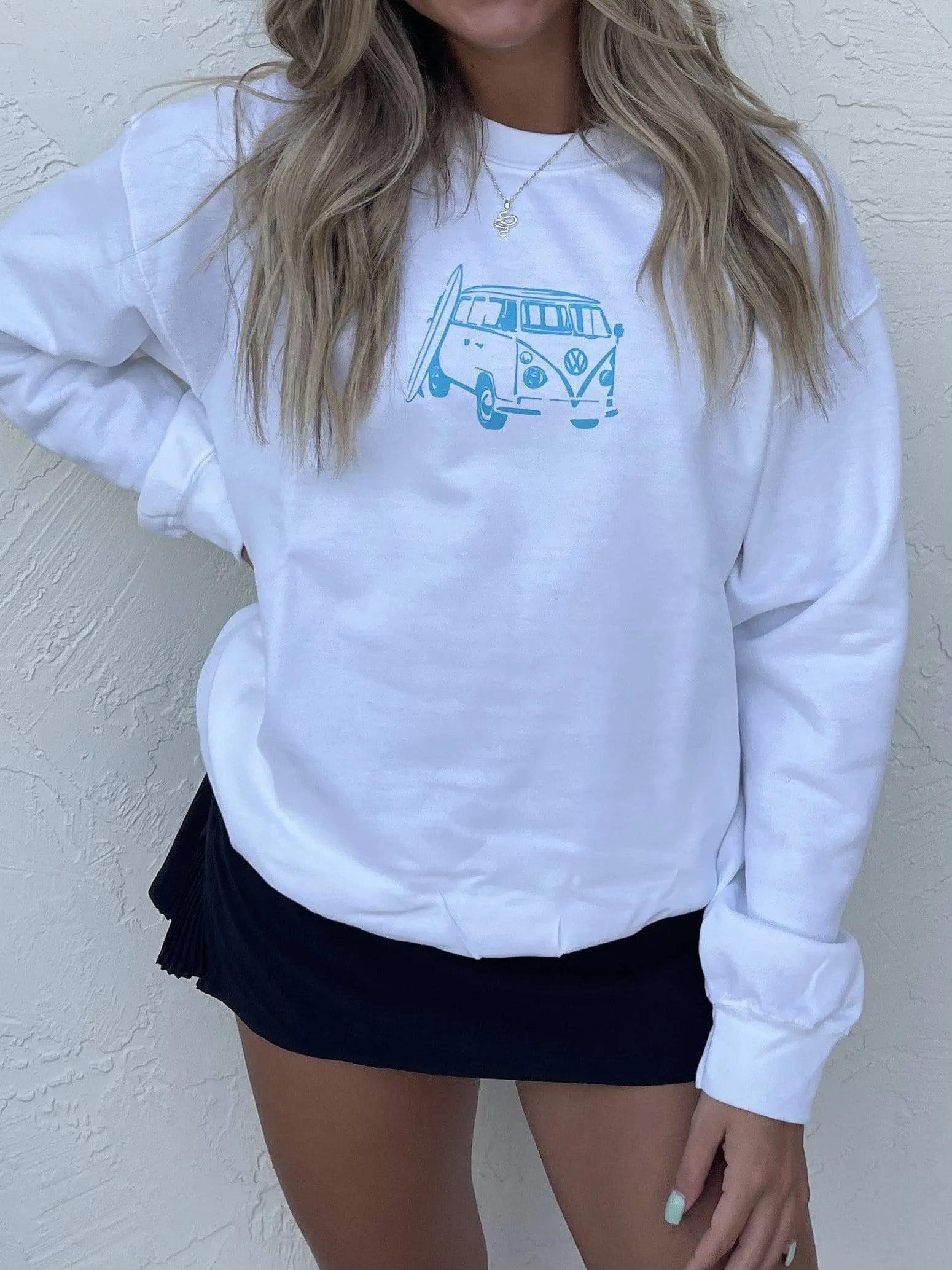 Surfboard Van Crewneck