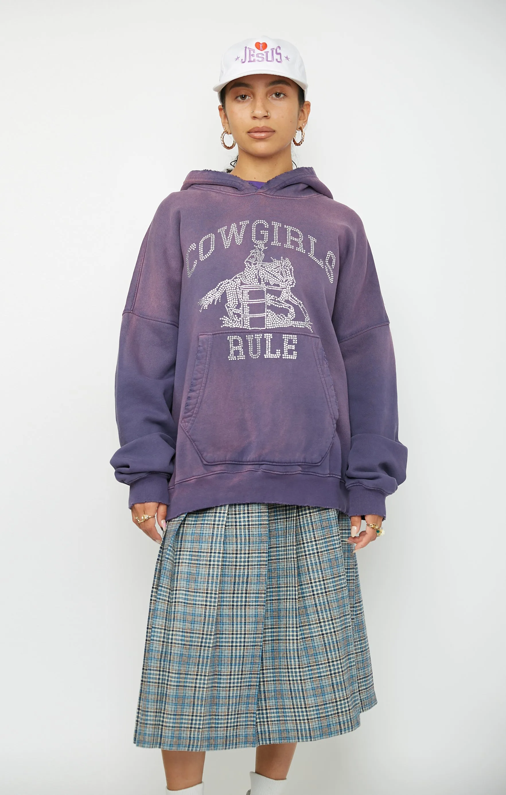 SWAROVSKI COWGIRLS RULE HOODIE (PRE-ORDER)