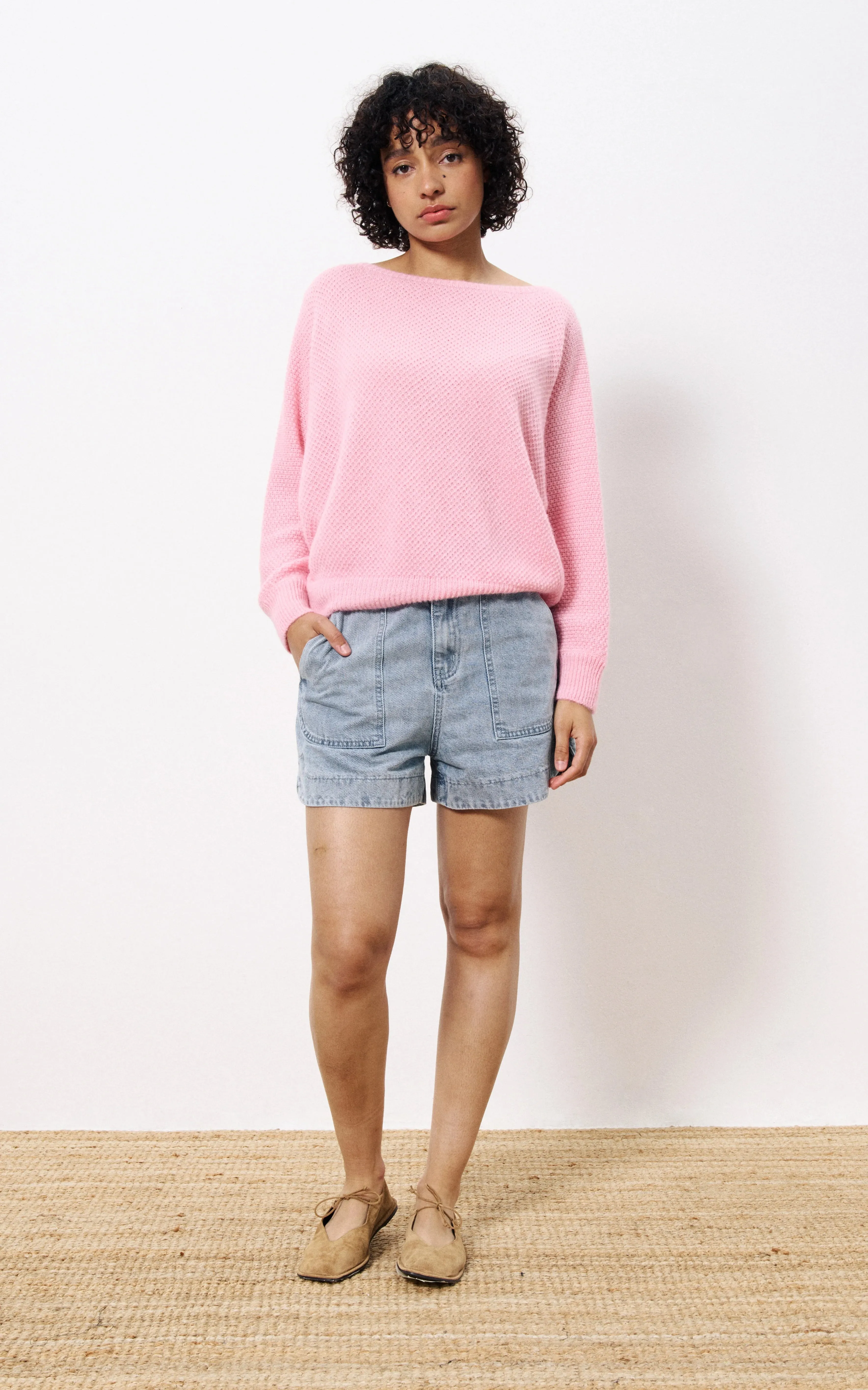 Sylvie Light Pink Sweater