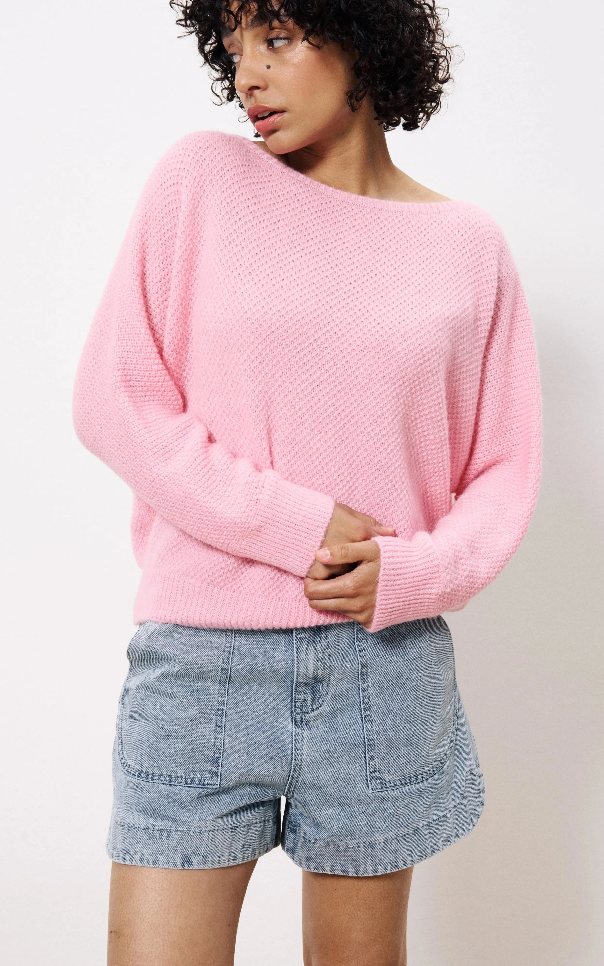 Sylvie Light Pink Sweater