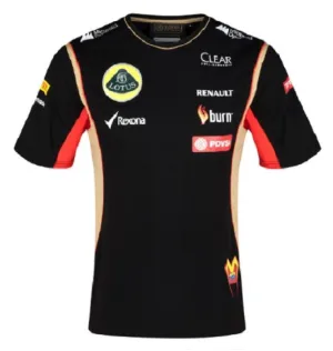 T-SHIRT Adult Formula One 1 Lotus F1 Team NEW! PDVSA Maldonado 2014/5 XSmall