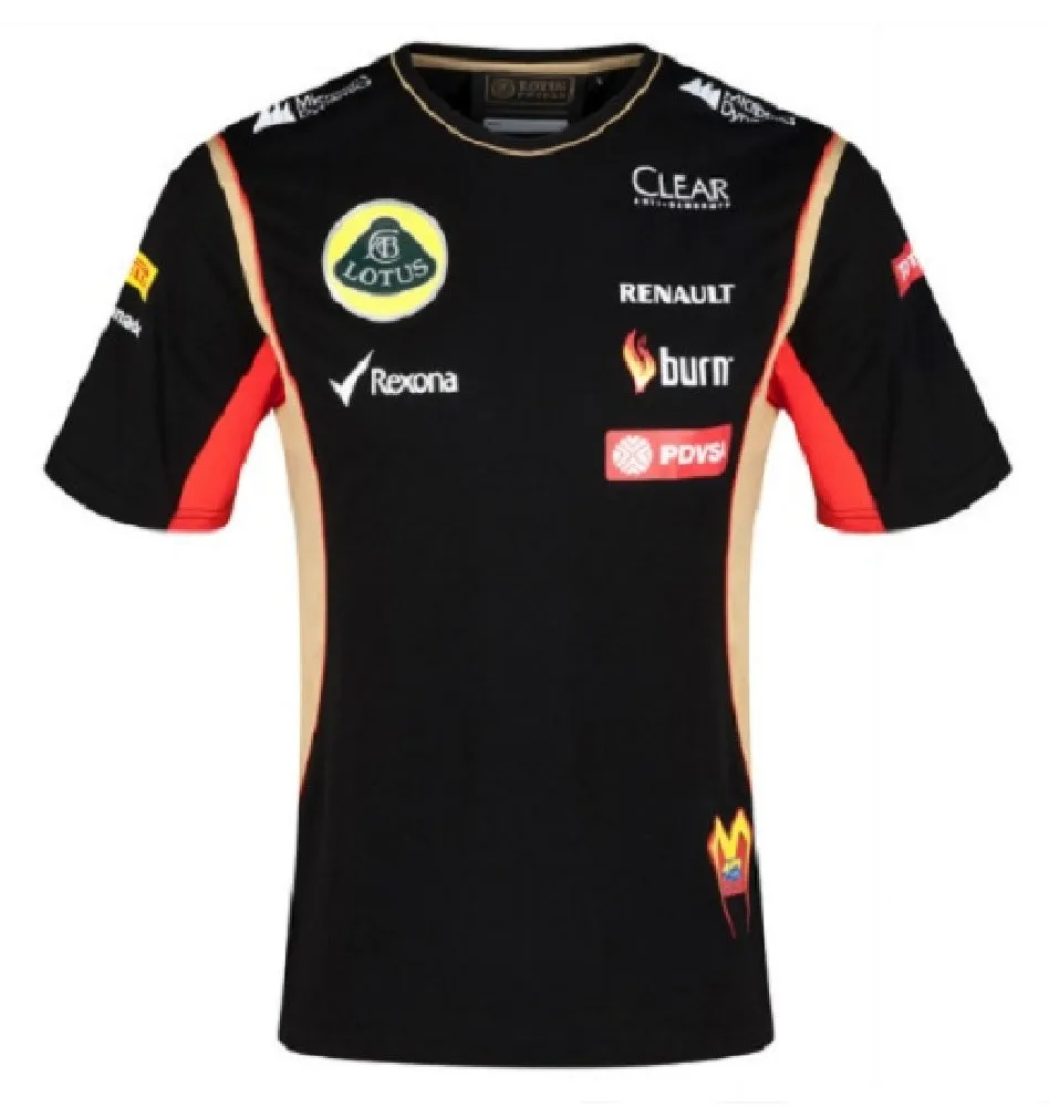 T-SHIRT Adult Formula One 1 Lotus F1 Team NEW! PDVSA Maldonado 2014/5 XSmall