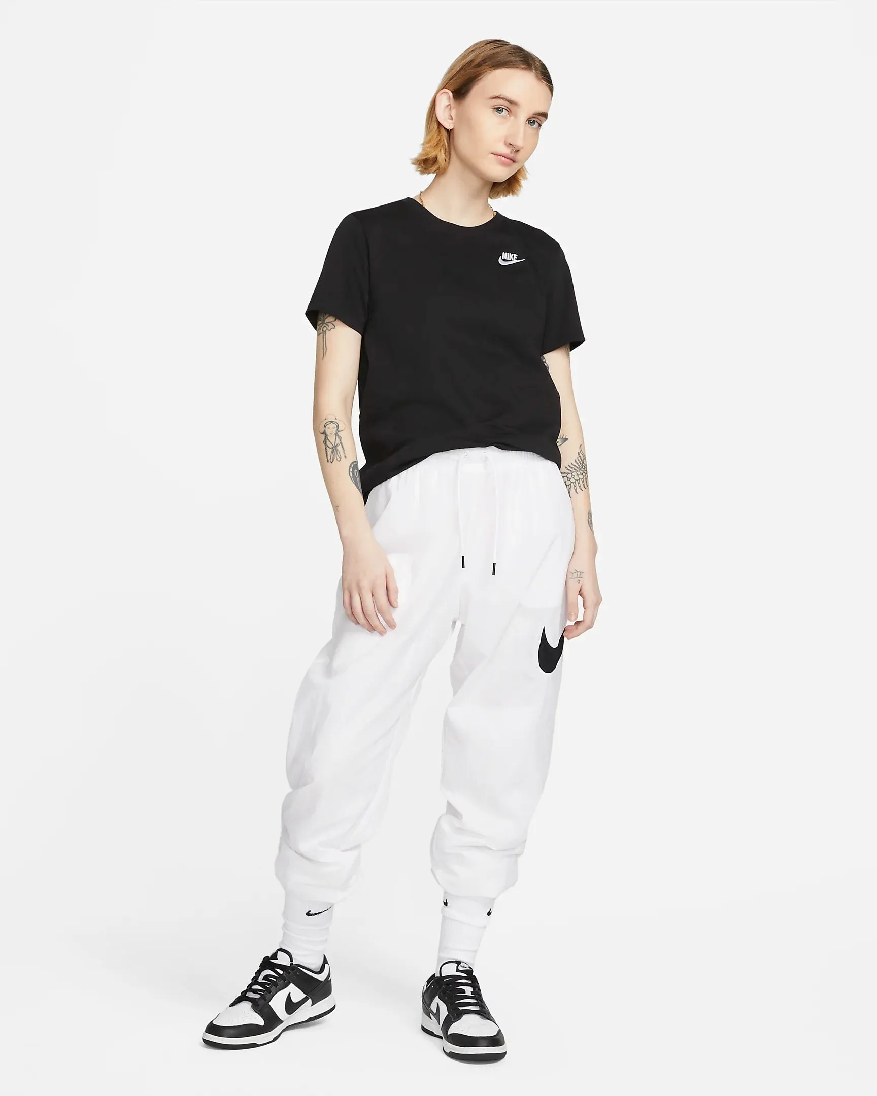 T SHIRT DONNA MAGLIA NIKE DRI-FIT RUN ESSENTIAL WOMAN TEE