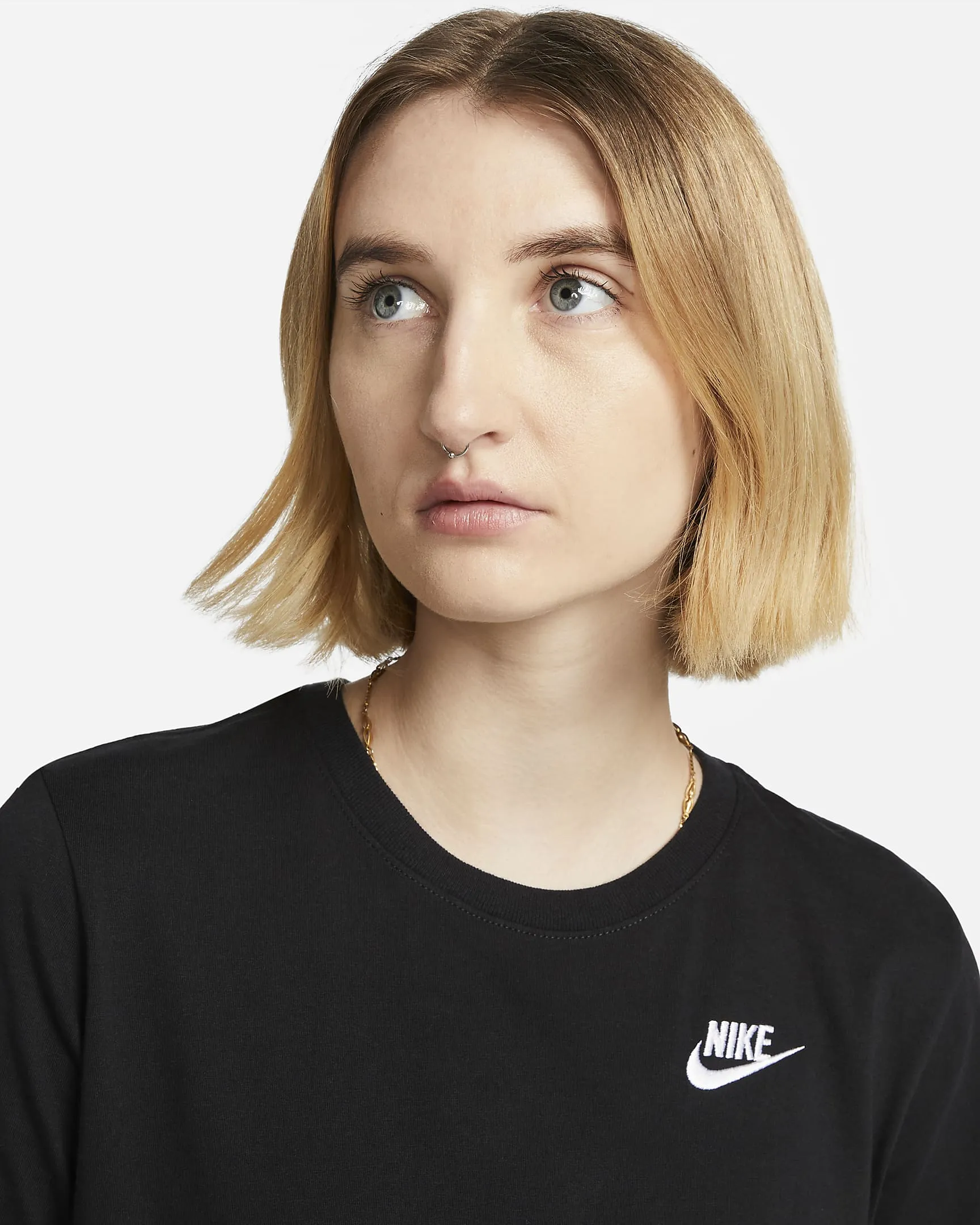 T SHIRT DONNA MAGLIA NIKE DRI-FIT RUN ESSENTIAL WOMAN TEE