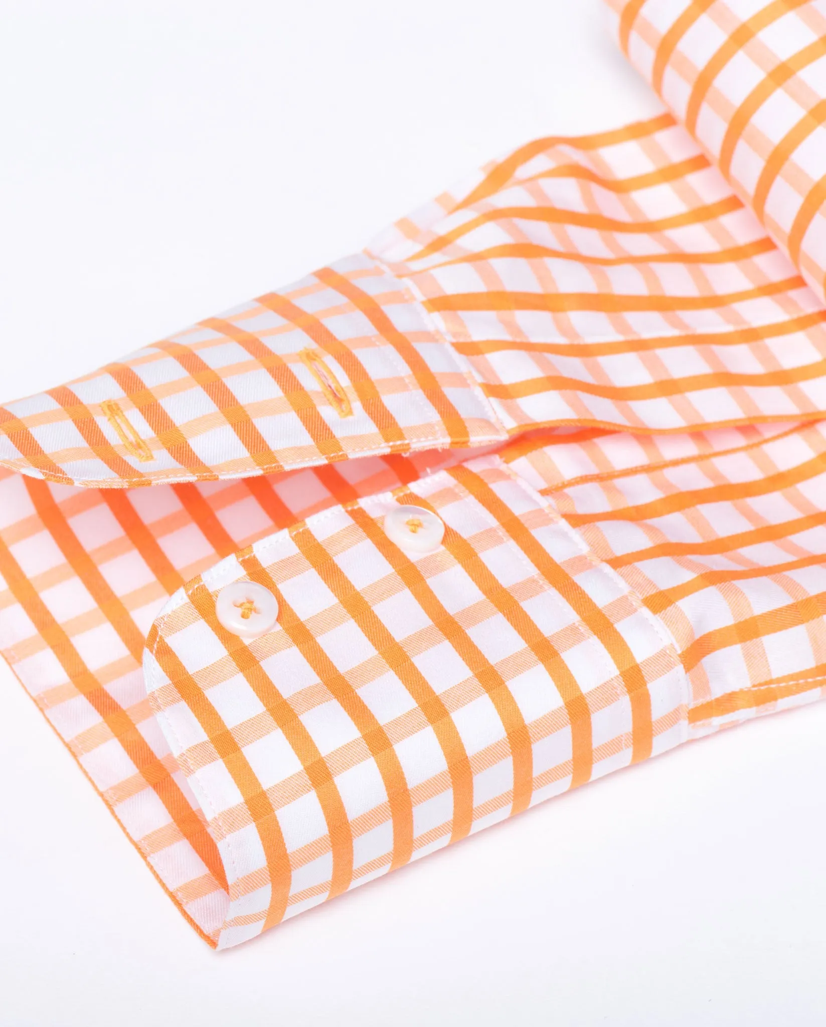 Tailored - Orange Gingham