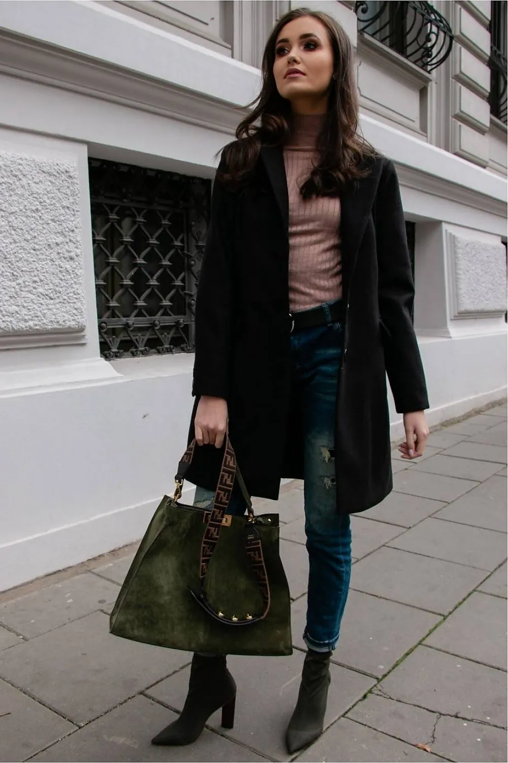Tailored Single-Breasted Coat
