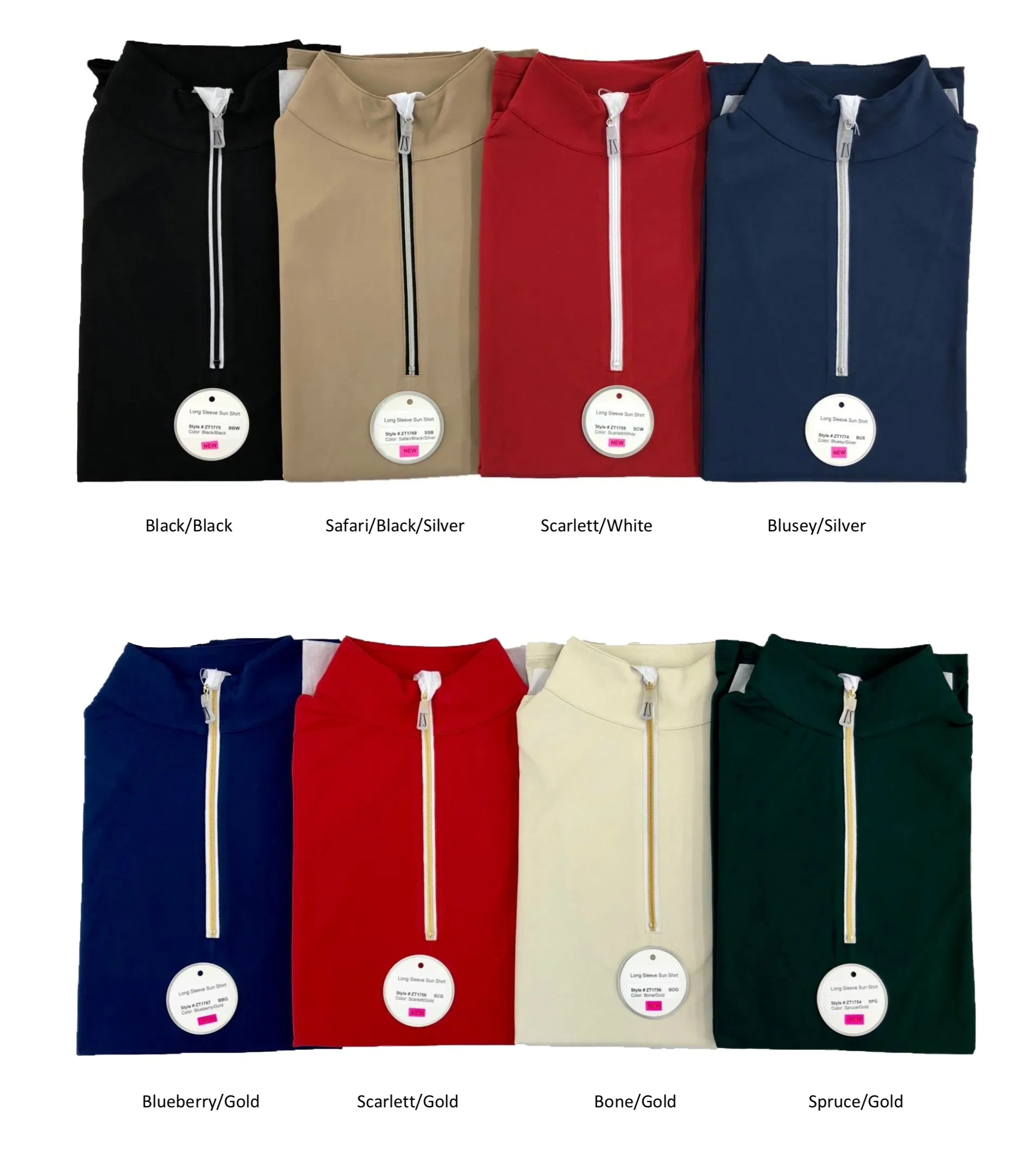 Tailored Sportsman IceFil Long Sleeve Zip Top - SALE