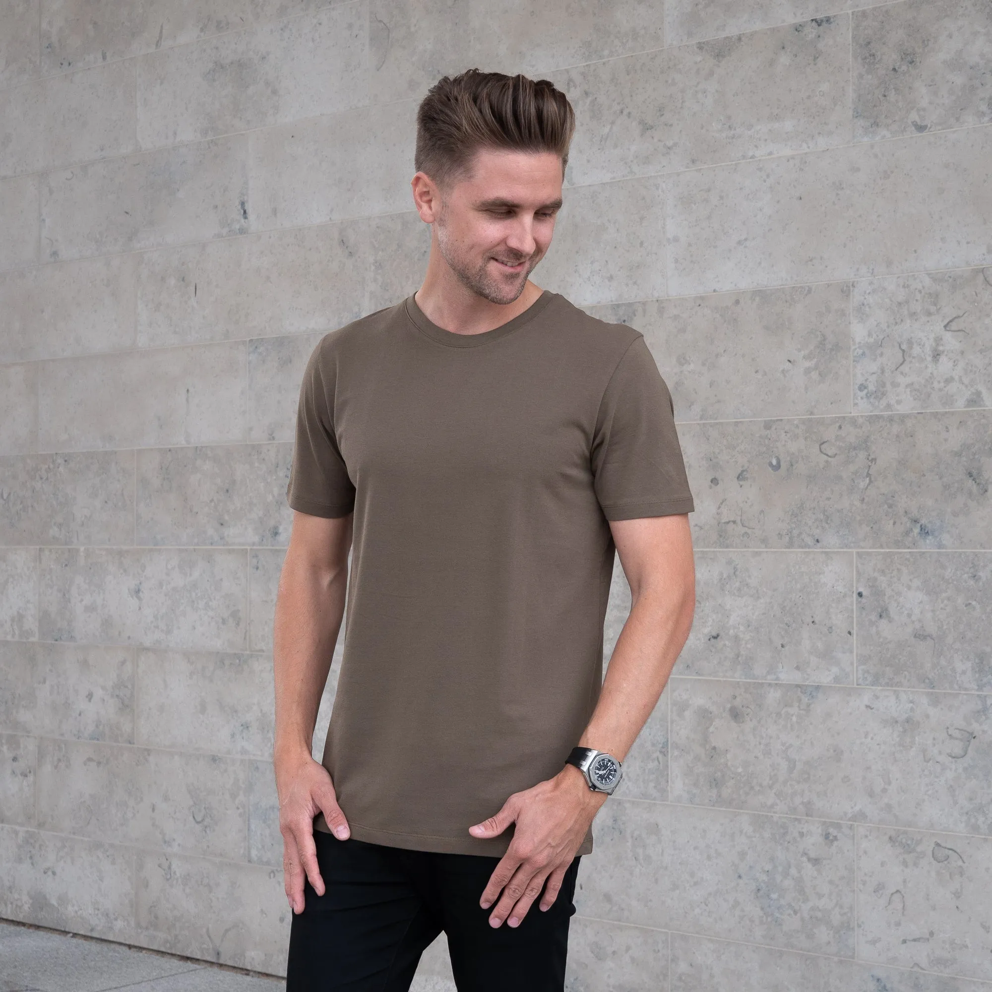 T.Albrechtson Premium Cotton Slim Fit T-shirt
