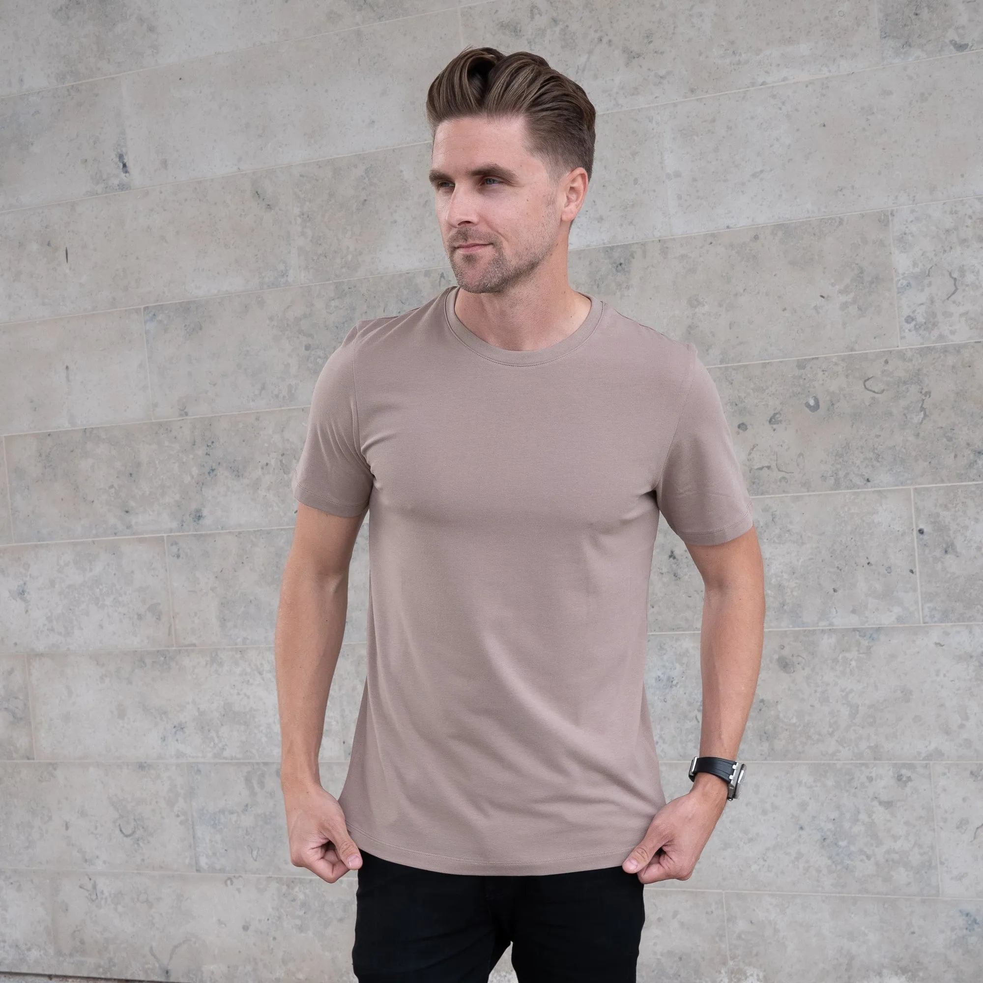 T.Albrechtson Premium Cotton Slim Fit T-shirt