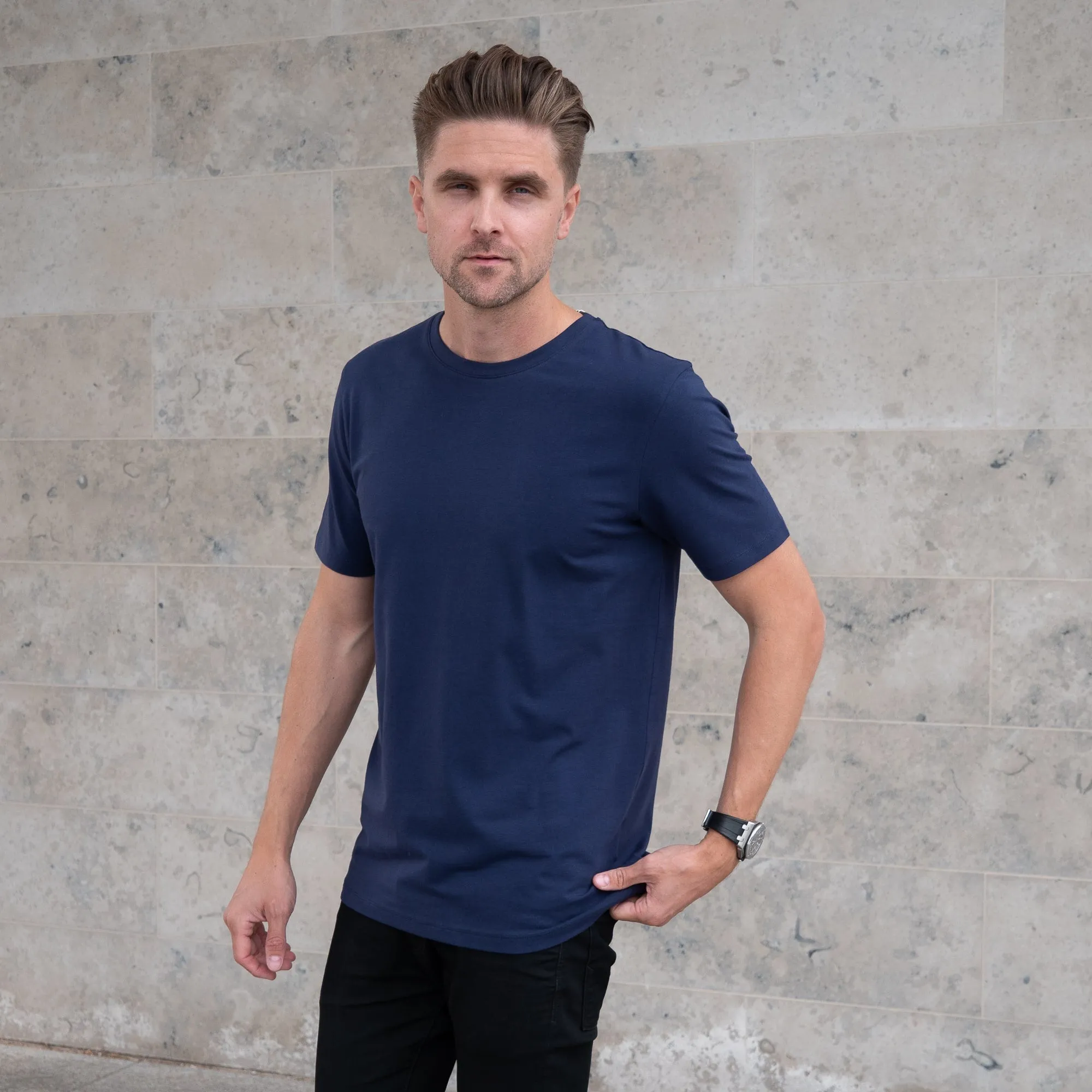 T.Albrechtson Premium Cotton Slim Fit T-shirt