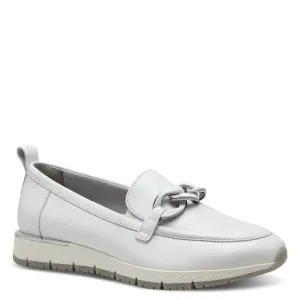 Tamaris Womens White Slip-on Shoes 1-24711-42
