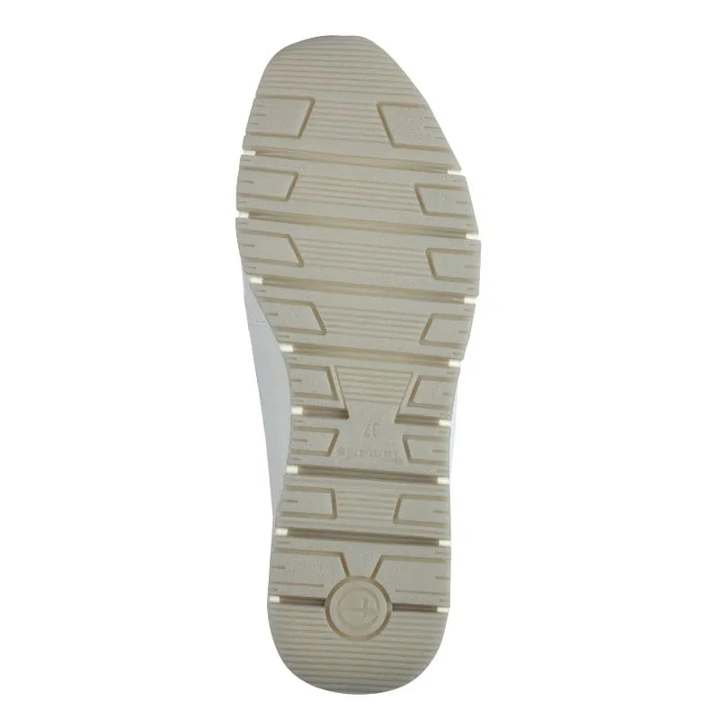 Tamaris Womens White Slip-on Shoes 1-24711-42