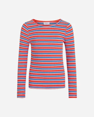 Tap Stripe Tee - Red