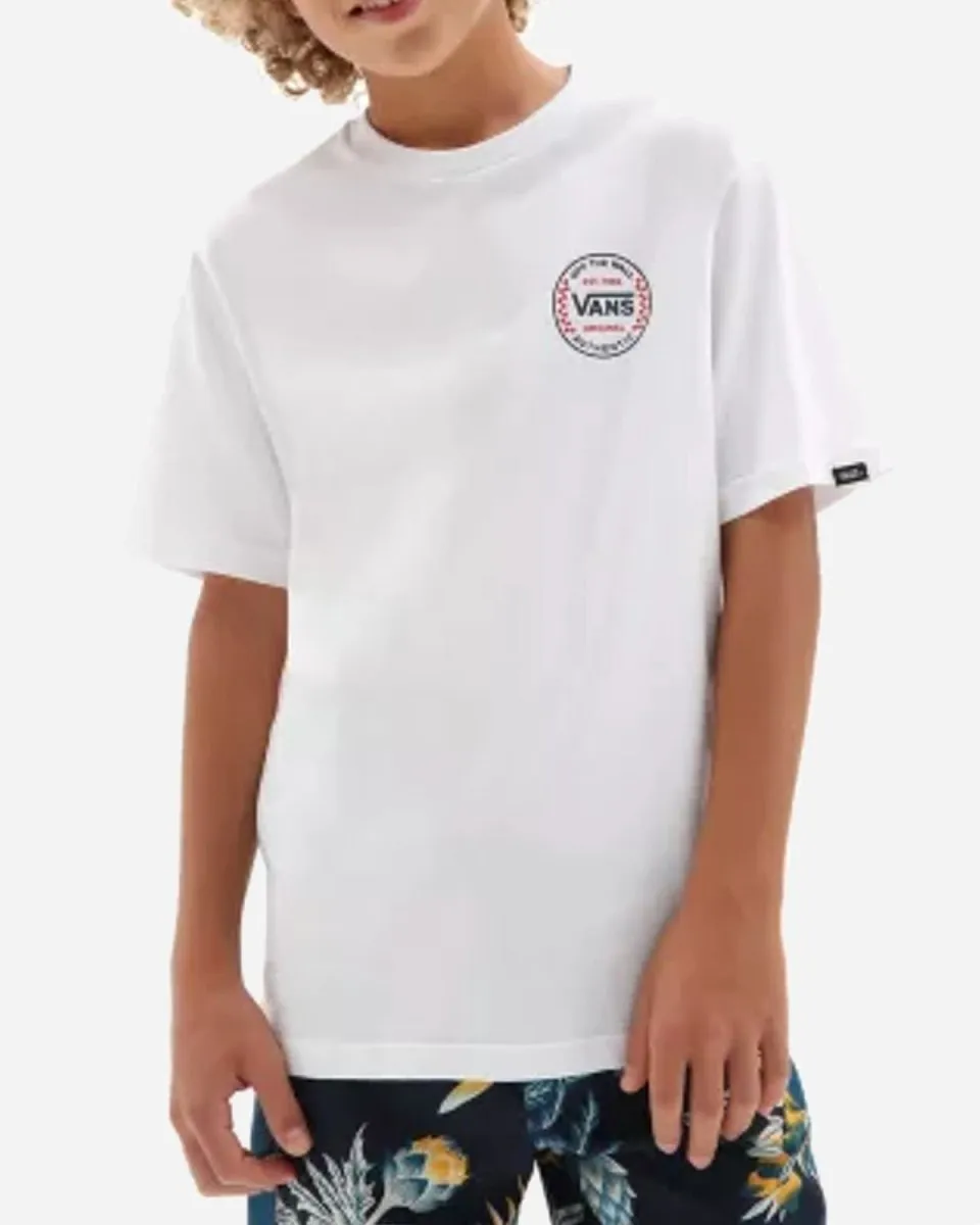 Teens By Authentic Checker Tee - White