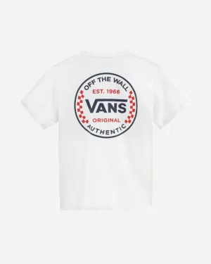 Teens By Authentic Checker Tee - White