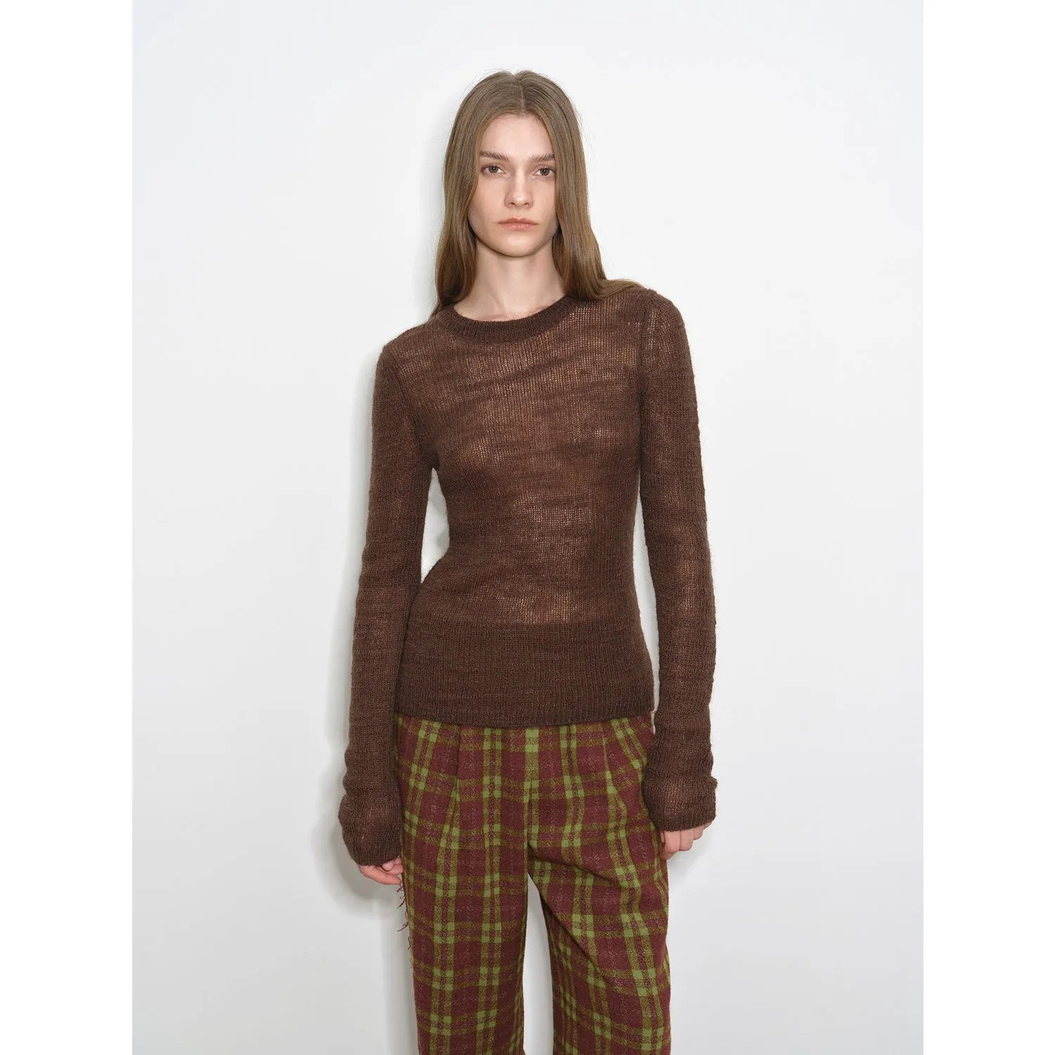 Textured Knit Sweater