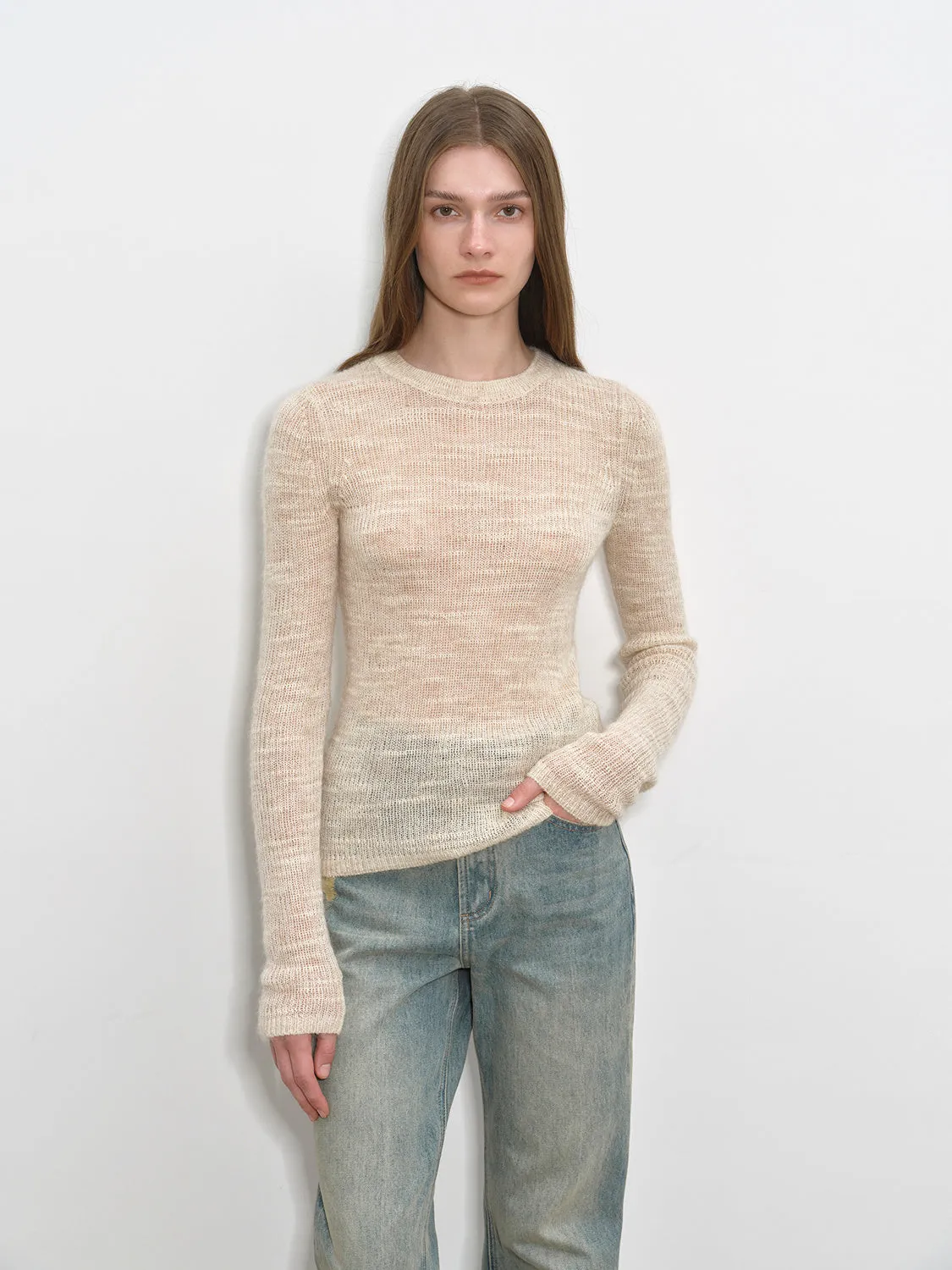 Textured Knit Sweater