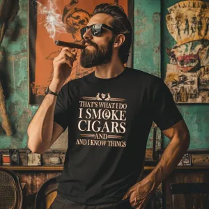 That's What I Do I Smoke Cigars T-Shirt