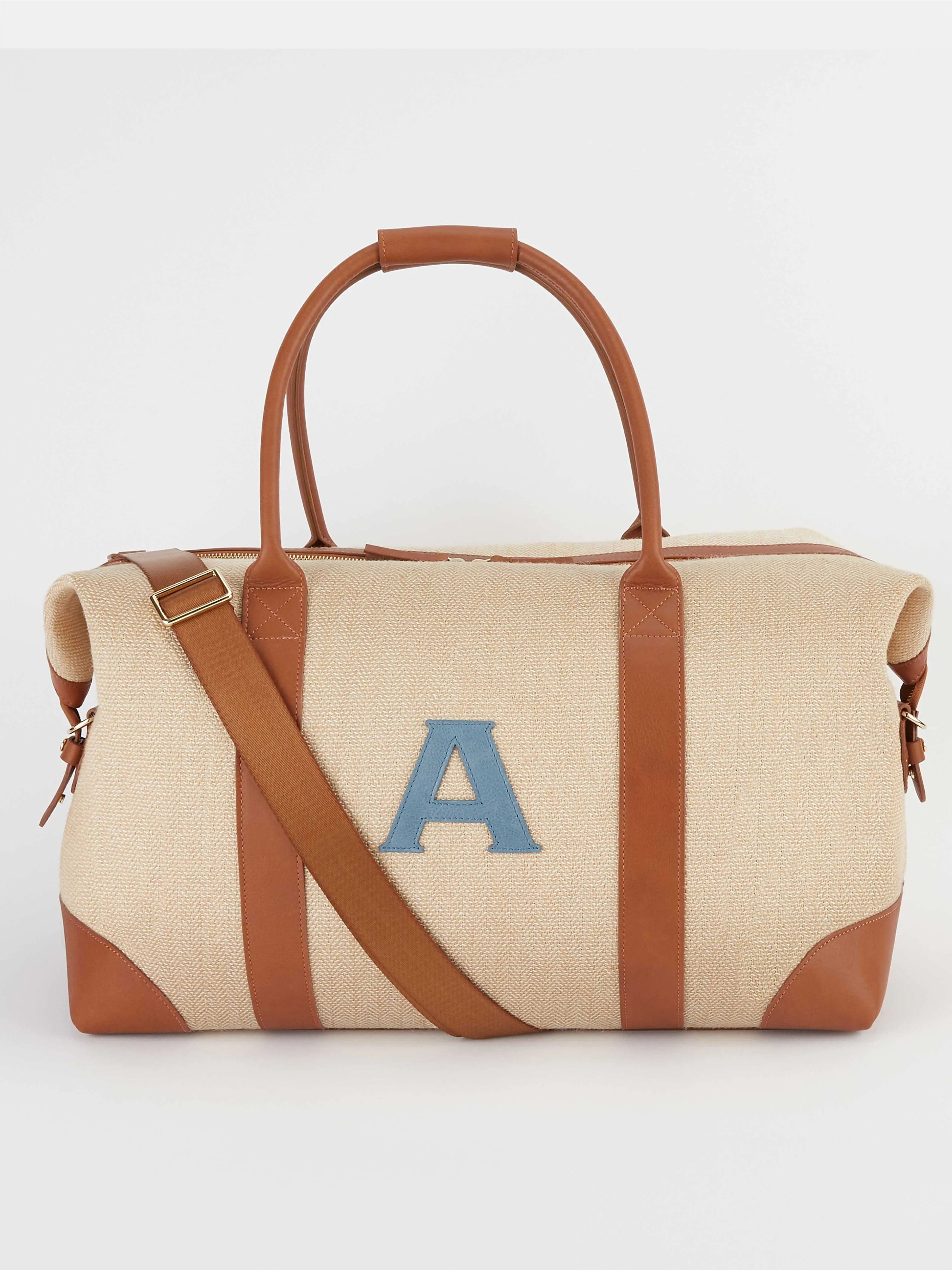 The Weekend Bag, Cream & Cornflower Blue, 2023 Edition