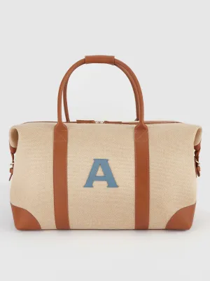 The Weekend Bag, Cream & Cornflower Blue, 2023 Edition